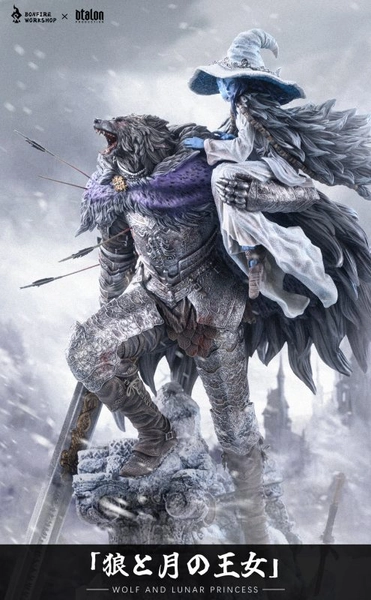 BONFIRE Studio & Dtalon Studio - Elden Ring Ranni & Blaidd the Half-Wolf Wolf and Lunar Princess - orzGK