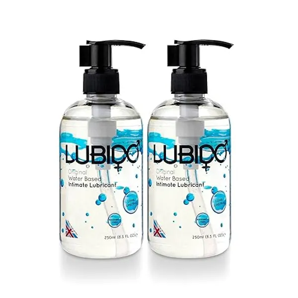 Lubido Gleitmittel für den Intimbereich ohne Parabene, 2 x 250 ml - 250 ml (2er Pack)