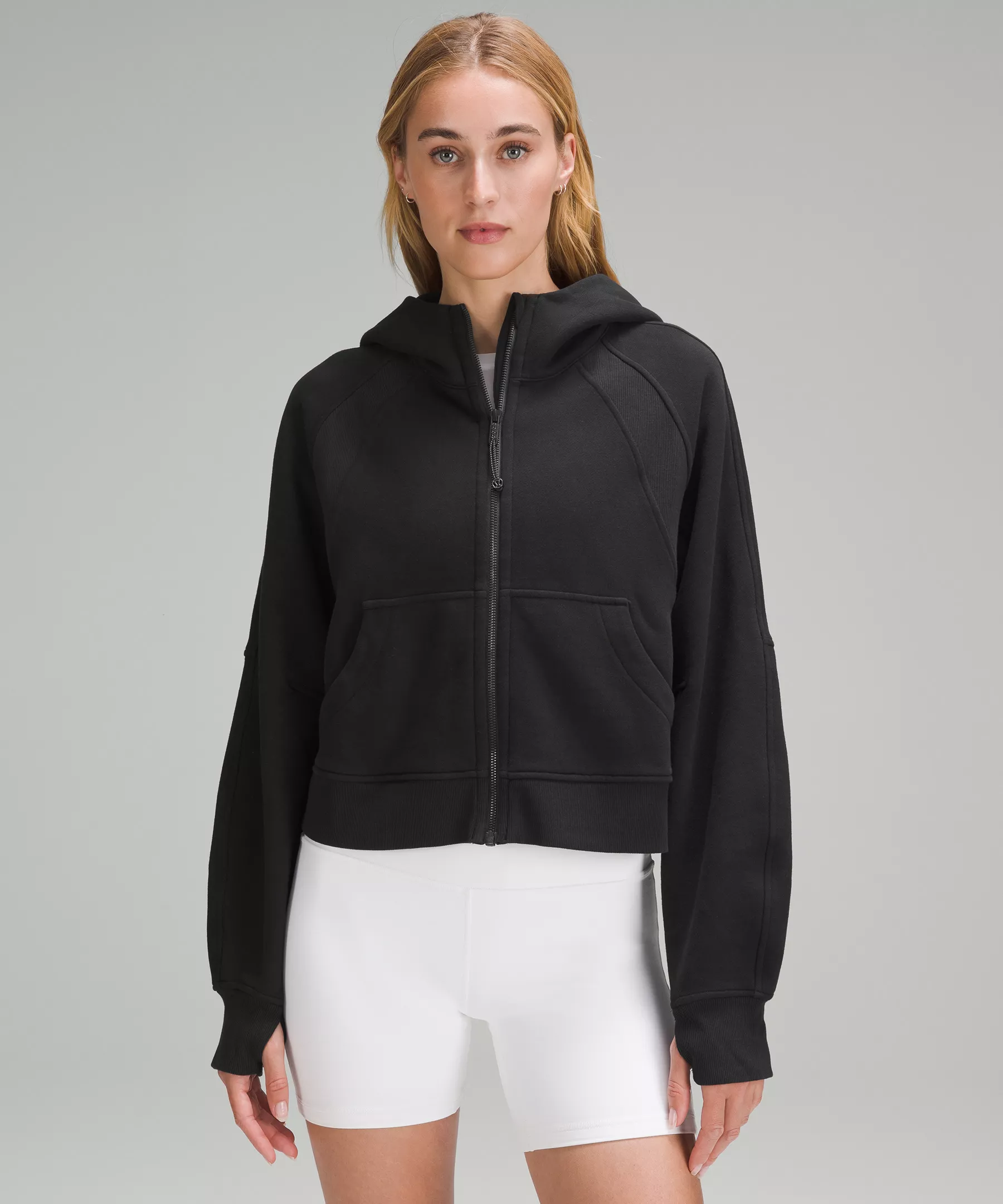 Scuba Oversized Full-Zip Hoodie