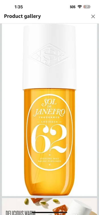 SOL DE JANEIRO Hair & Body Perfume Mist - Cheirosa 59 - 8.1 Fl Oz (Pack of 1)