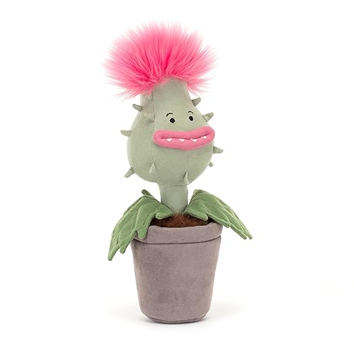 Jellycat Carniflore Priscilla Stuffed Toy, 11.5 inches | Plant Plush | Fun Décor and Gift - Priscilla
