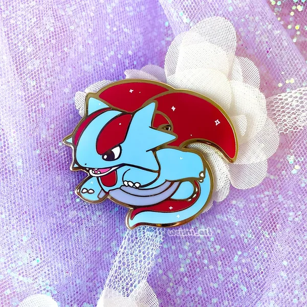 Salamence Shiny Enamel Pin