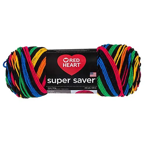 Red Heart Super Saver Primary Stripes