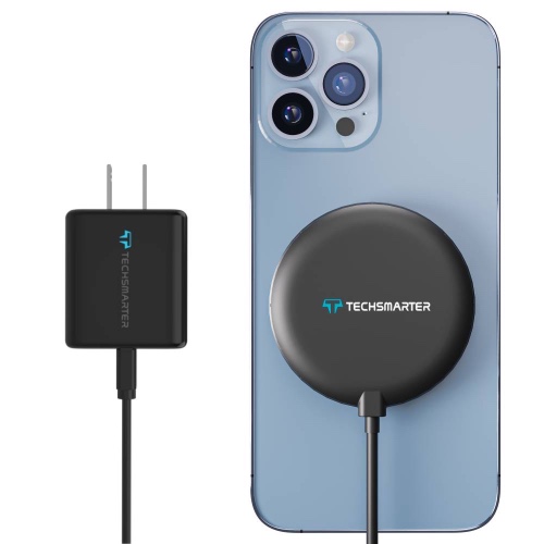 MagBoost Wireless Charger with Wall Charger