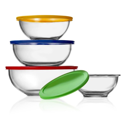 Superior Glass Mixing Bowls With Pe Lids