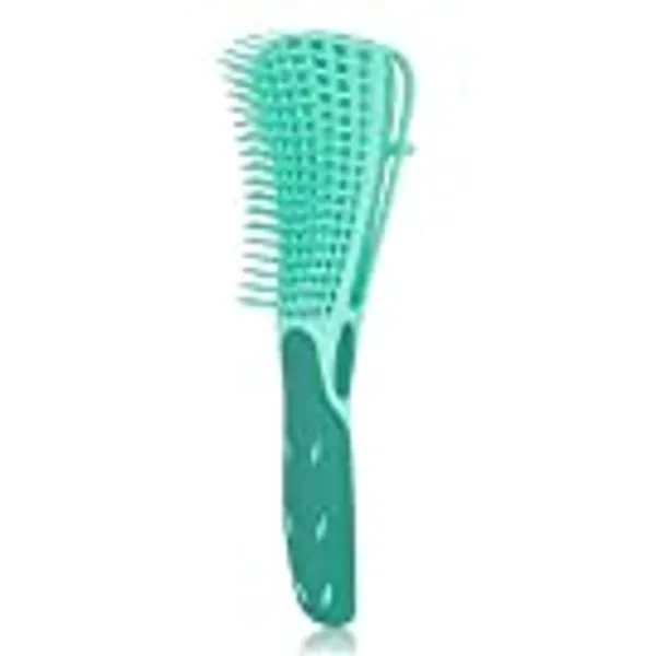 Spazzola per capelli districante, pettine per capelli afro da 3a a 4c per capelli ricci / crespi, spazzola per capelli districante facile per bambini
