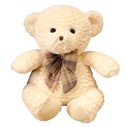 Manchester Teddy Bear Plushies (3 Colors, 3 Sizes) - 13″ / 35cm / White
