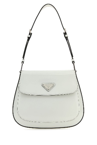 White leather Cleo shoulder bag - OS