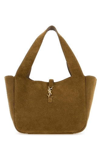 Biscuit suede leather Le 5 Ã  7 Bea shoppong bag - OS