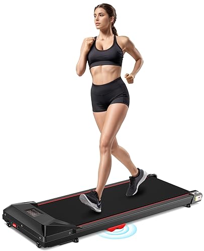 Sperax Walking Pad für den Heim- und Bürogebrauch, Laufband für Zuhause, Geräuscharme Laufbänder - Schwarze-DP