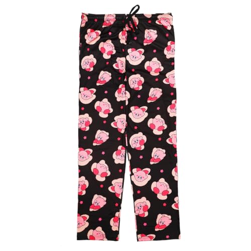 Kirby Pink Star Pajama Pants - X-Large