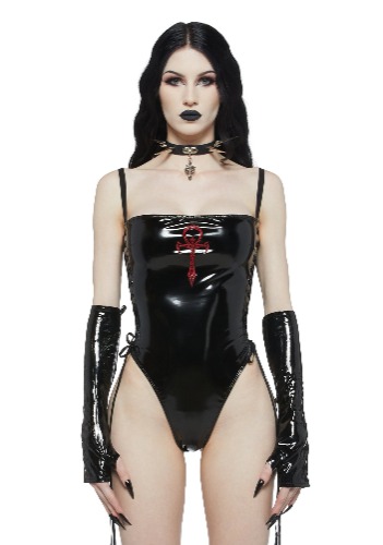 Eternal Connections Vinyl Bodysuit