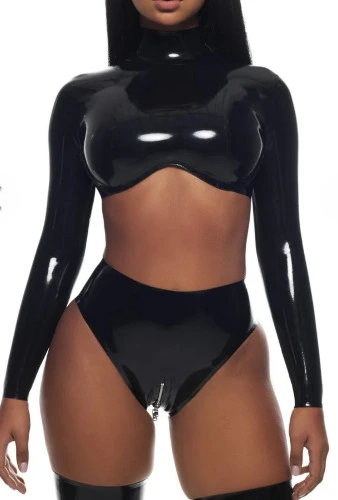 Top "Stella001" Black | Gold / M / 160-165