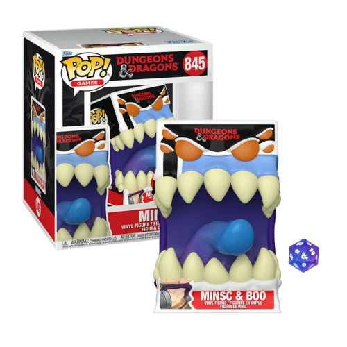POP Funko ! Dungeons and Dragons Mimic Exclusive Figure DND with D20 Bundled