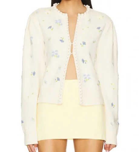 Floral cardigan
