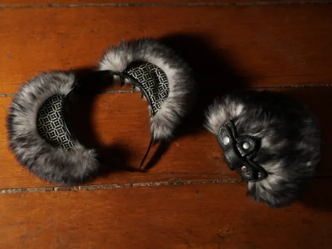 Custom Panda Ears and Butt Plug Tail!