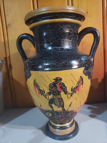 God of War Kratos Vase