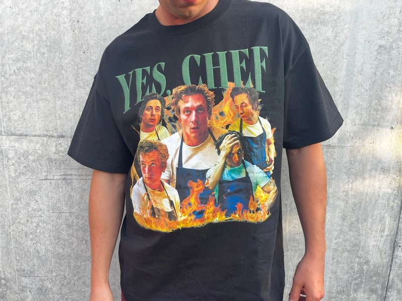 Yes, Chef T-Shirt - The Bear -  100% Cotton Unisex fit Jeremy Allen White shirt