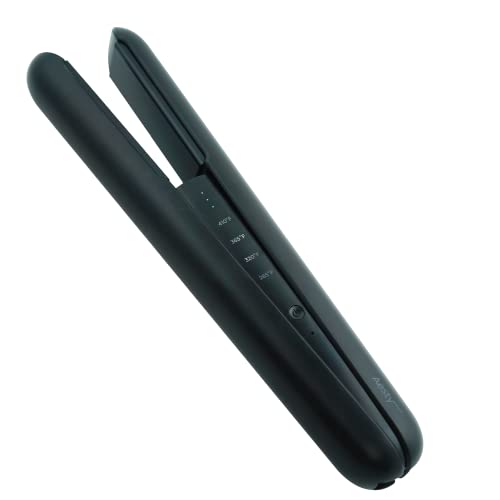 Aesty Dual Heater Ceramic Flat Iron - Professional Cordless Hair Styler, Wireless Premium Hair Straightener, Portable Hair Tool for All Hair Types, 1-Pass Styling, Straightening and Curling