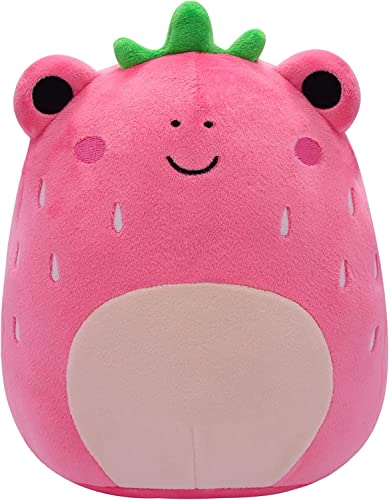 VOpper 1Pcs 8 "Plush Toy for Halloween,Thanksgiving,Christmas Celebrations, Cute and Soft Toy - Great Gift for Kids （Strawberry Frog）…… - 8inch Strawberry Frog
