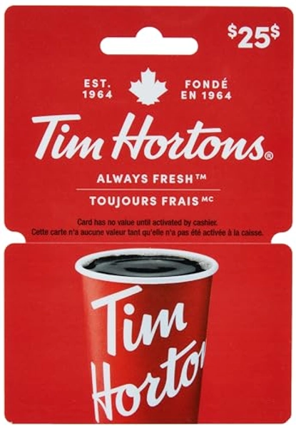 Tims Gift Card - 25 - Standard