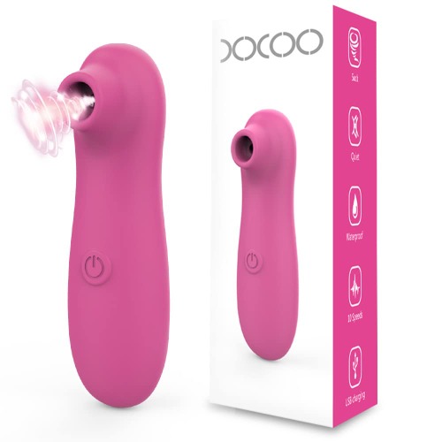 Masajeador Ŝạtisfacęr sùcciønadør pro 5 original 10 modos de relajación Ŝạtisfyęr sùcciønadør pro 2 Vïbràdôrès müjèrSèxüàl Ŝạtisfayęr Vîbràción USB recargable (Rosa (X-12))