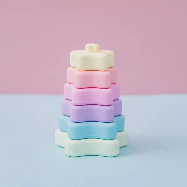 Silicone Baby Stacking Rings