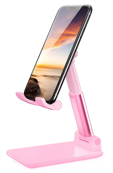 Pink Phone Stand for Desk