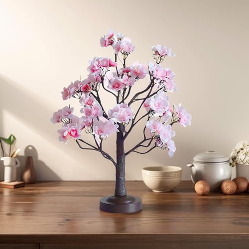 24" Cherry Blossom Tree Lamp