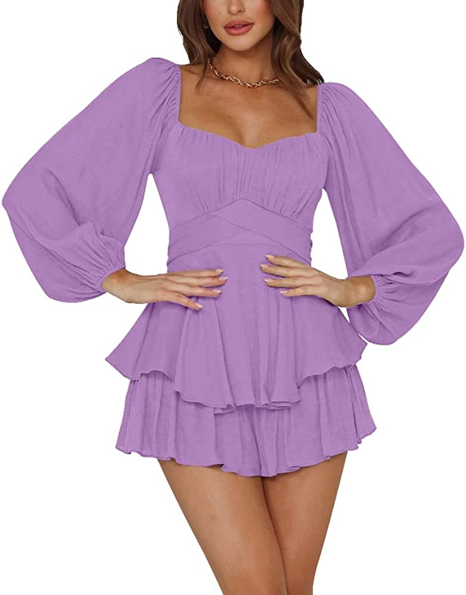 Plus Love Romper | 3XL / Purple