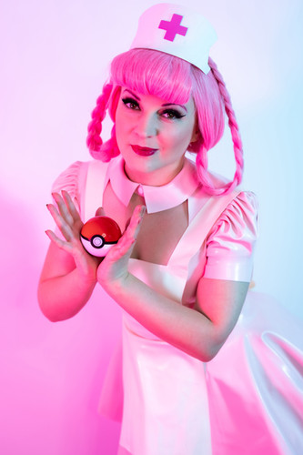 Latex Nurse Joy insp.Dress &amp; Apron