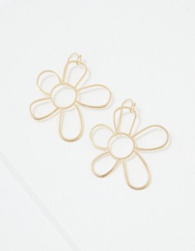 AEO Metal Flower Earring