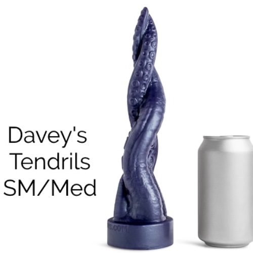 Davy’s Tendrils Dildo (Sm/Med)