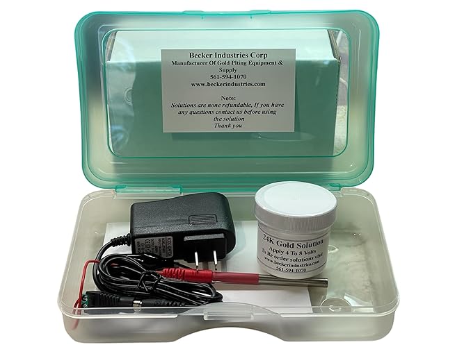 Mini Plater 18K Gold Plating Kit, Gold Plating Machine