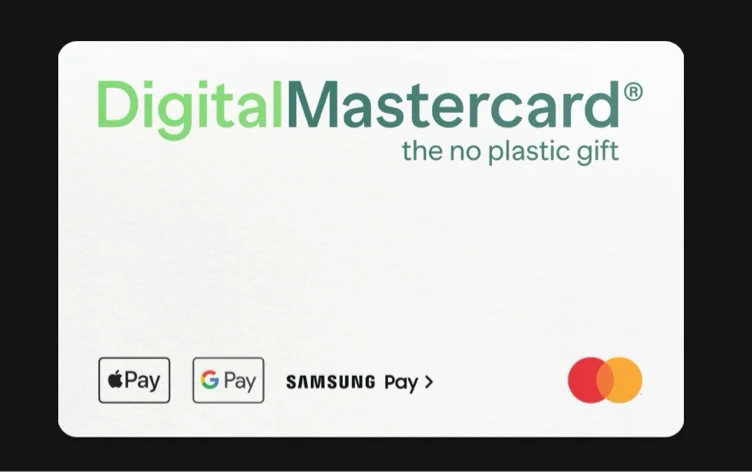 Digital Mastercard Gift Card