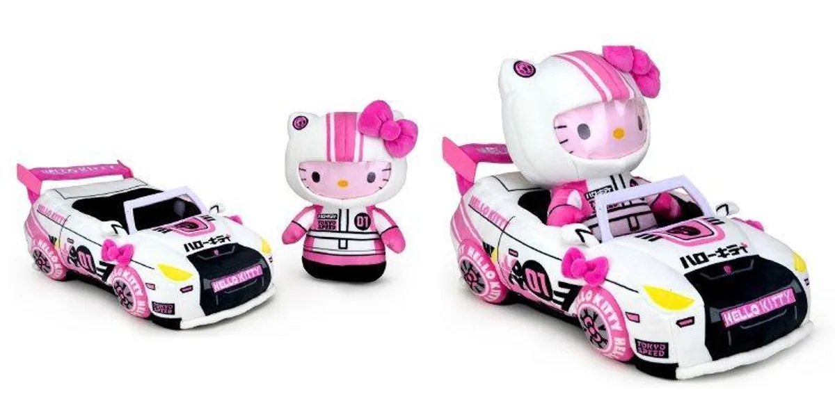 Hello Kitty Tokyo Speed Racer - Kidrobot 13 Medium Plush (Pre-order) May 2022