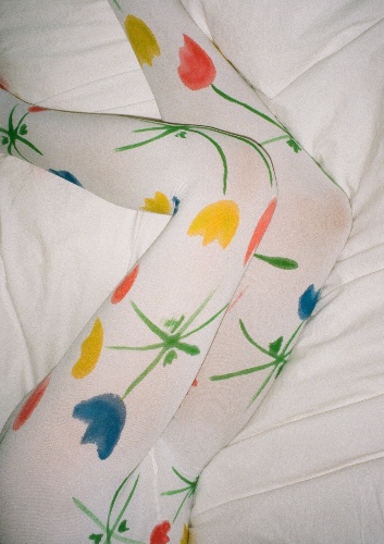 PRIMARY FLORAL TIGHTS | Default Title