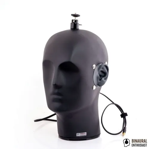 B1-E Dummy Head with microphones – Binaural Enthusiast