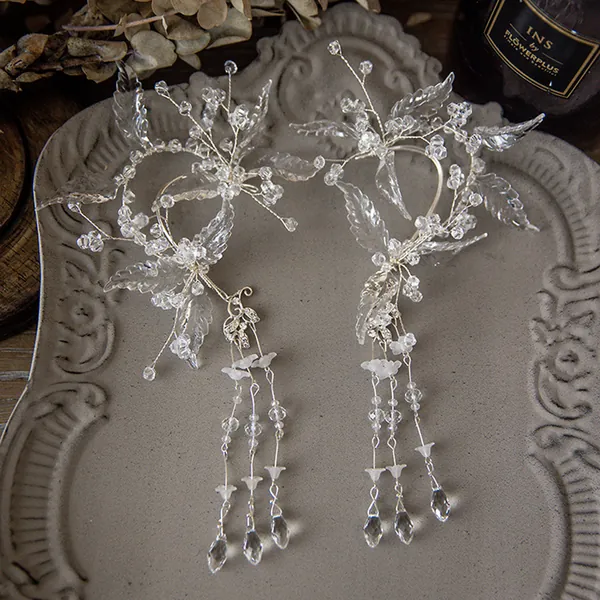 Beautiful Tassel Earrings Earrings, Everyday Super Fairy All-match Exquisite Earrings, Handmade Ear Accessories