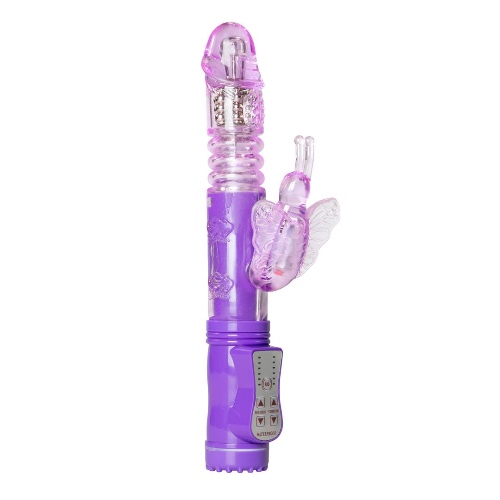 EasyToys - Vibromasseur rabbit papillon - Violet