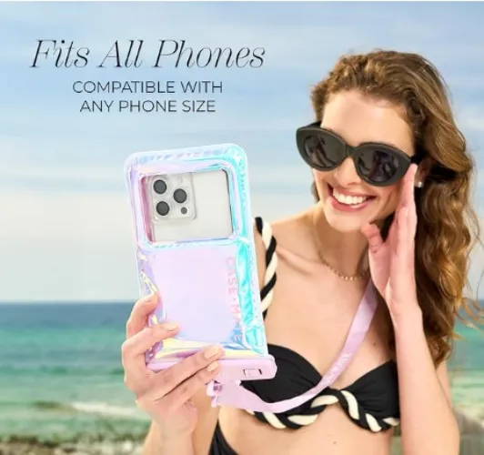 water proof case mate for phone with strap