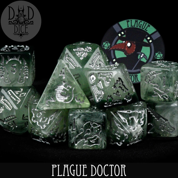 Plague Doctor 11 Dice Set