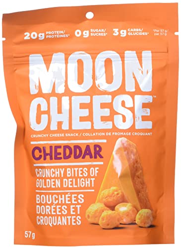 MOON CHEESE Cheddar Cheese, 57g (1 pack) - cheddar - 57 g (Pack of 1)