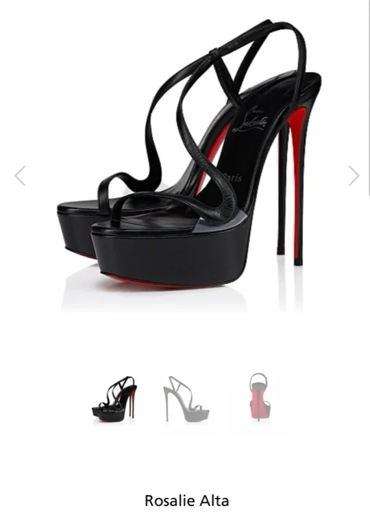 Christian Louboutin Rosalie Alta black 