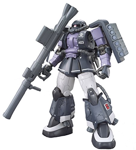 Bandai Hobby HG The Origin Zaku II Gaia/Mash Custom Gundam The Origin Action Figure (1/144 Scale)