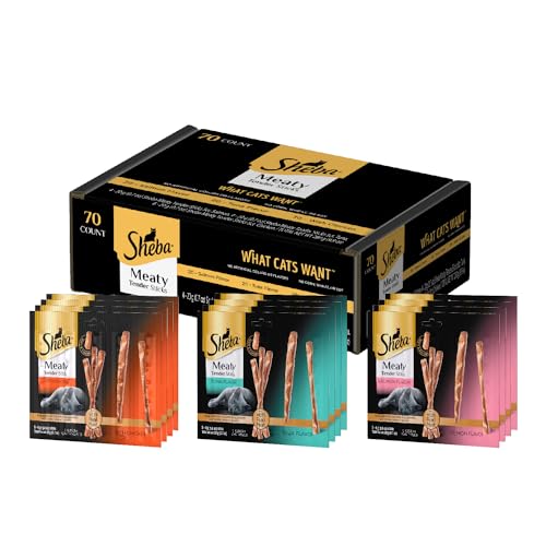 Sheba Treats Meaty Sticks Variety Pack (70 Count)