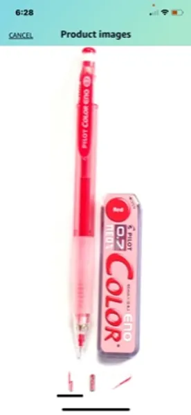 Amazon.com : Pilot Color Eno Red Set, 0.7mm Mechanical Pencil + Mechanical Pencil Lead 0.7mm, Red, 10 Leads(Japan Import) : Office Products