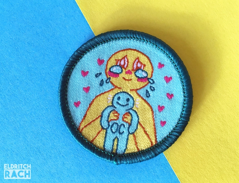 RPG Scouts: I Love My OCs Woven Patch