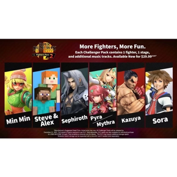 Super Smash Bros. Ultimate: Fighters Pass Volume 2 - Nintendo Switch (Digital)