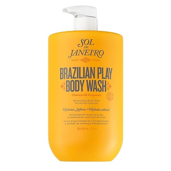 SOL DE JANEIRO Brazilian Play Moisturizing Shower Cream Gel Body Wash - 1 L/33.8 fl oz.